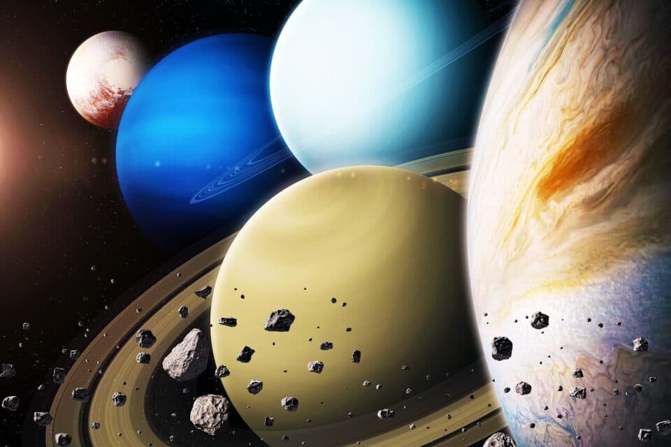 Milzu planētas un Plutons