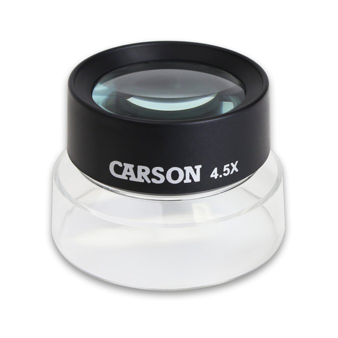 Carson LumiLoupe 4.5x magnifying glass | ieskaties.lv